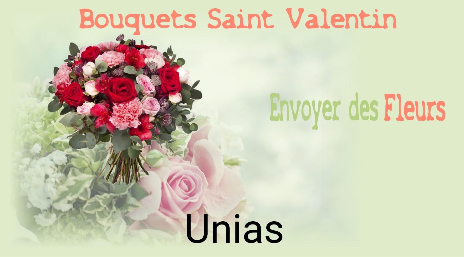 Roses de Saint-Valentin livrées à Unias