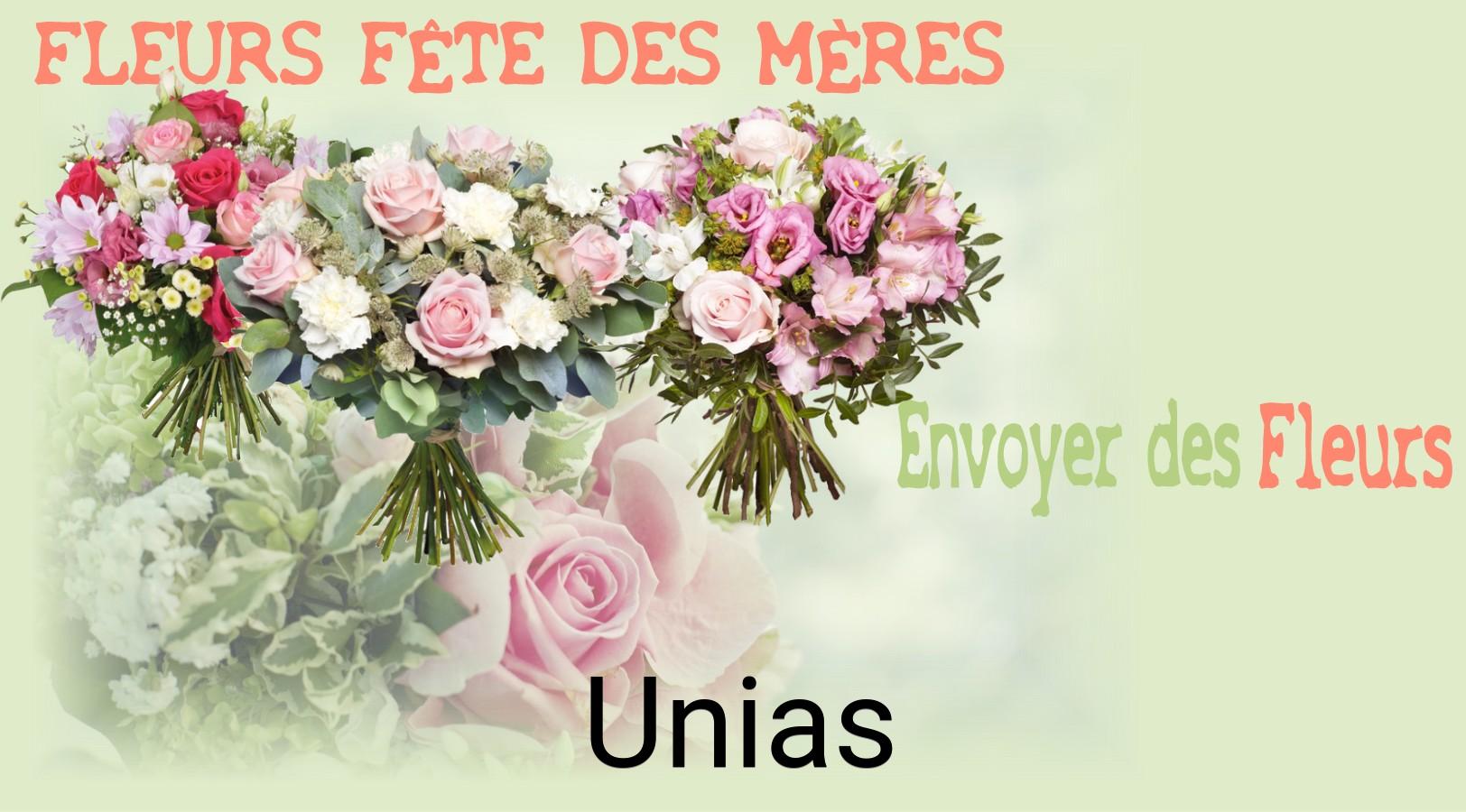 Bouquet de Fête des Mères livré à Unias